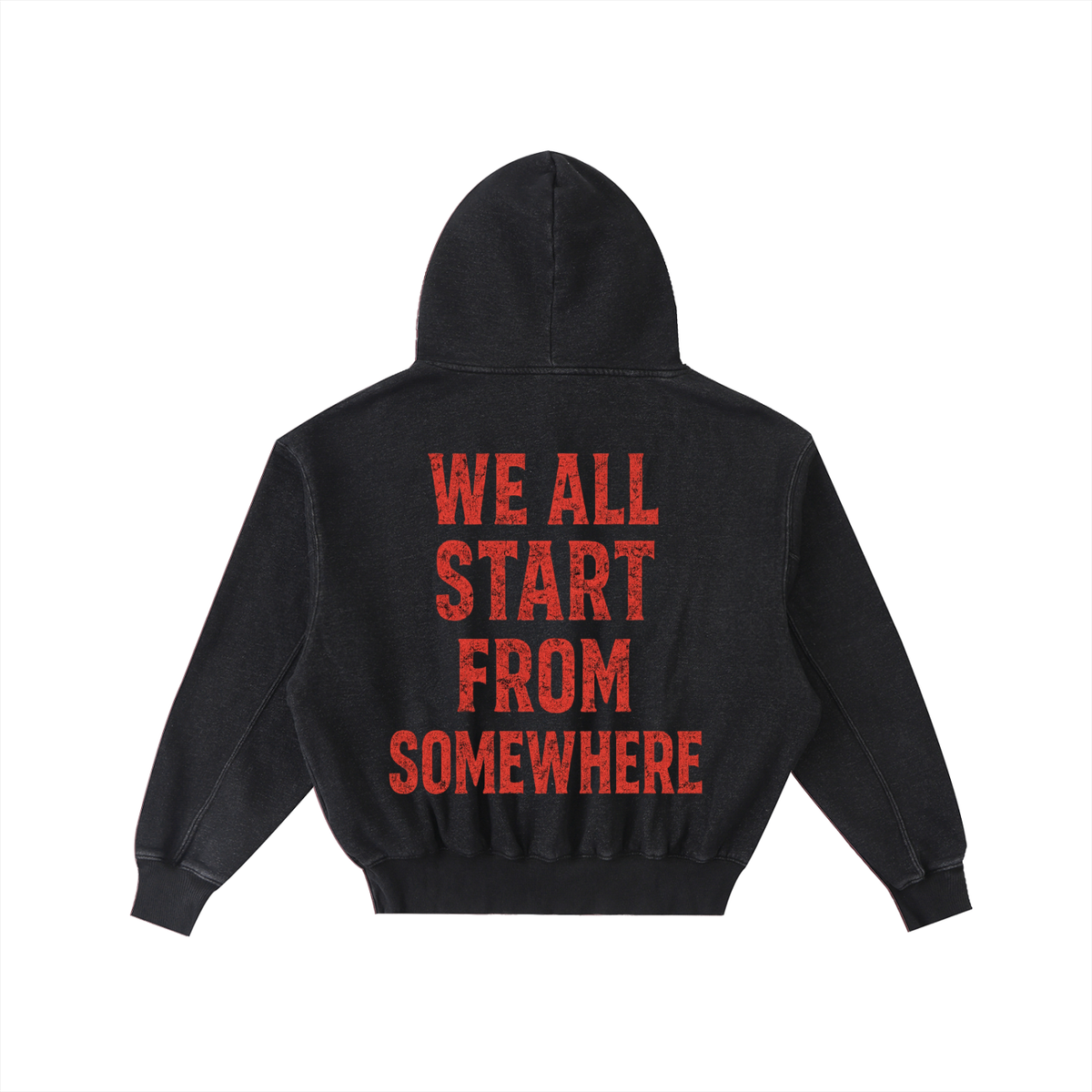 Washed S.T Fleece Hoodie