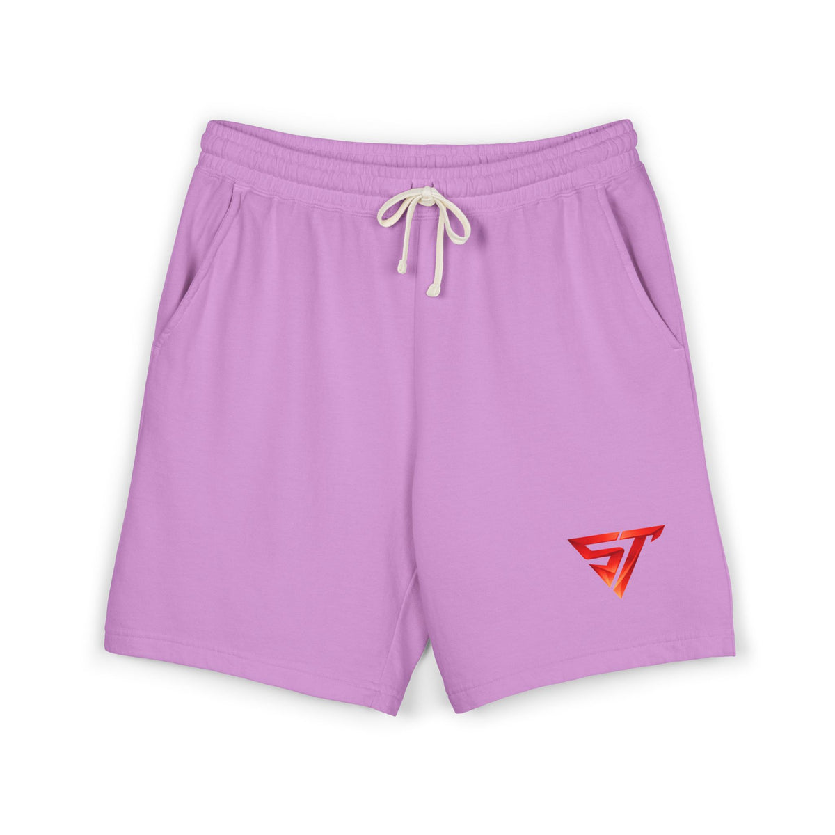 Unisex Garment-Dyed Lightweight Fleece Sweat Shorts